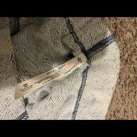 Free People Blue Star Print Fleece Mini Shorts - Picture 4 of 4